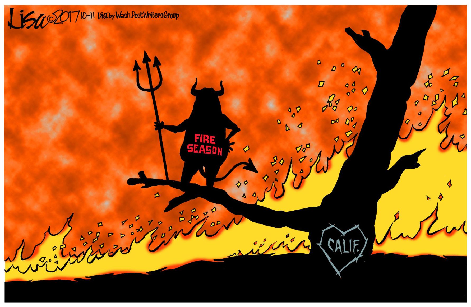 Lisa Benson cartoon